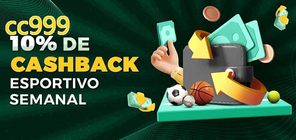 10% de bônus de cashback na cc999